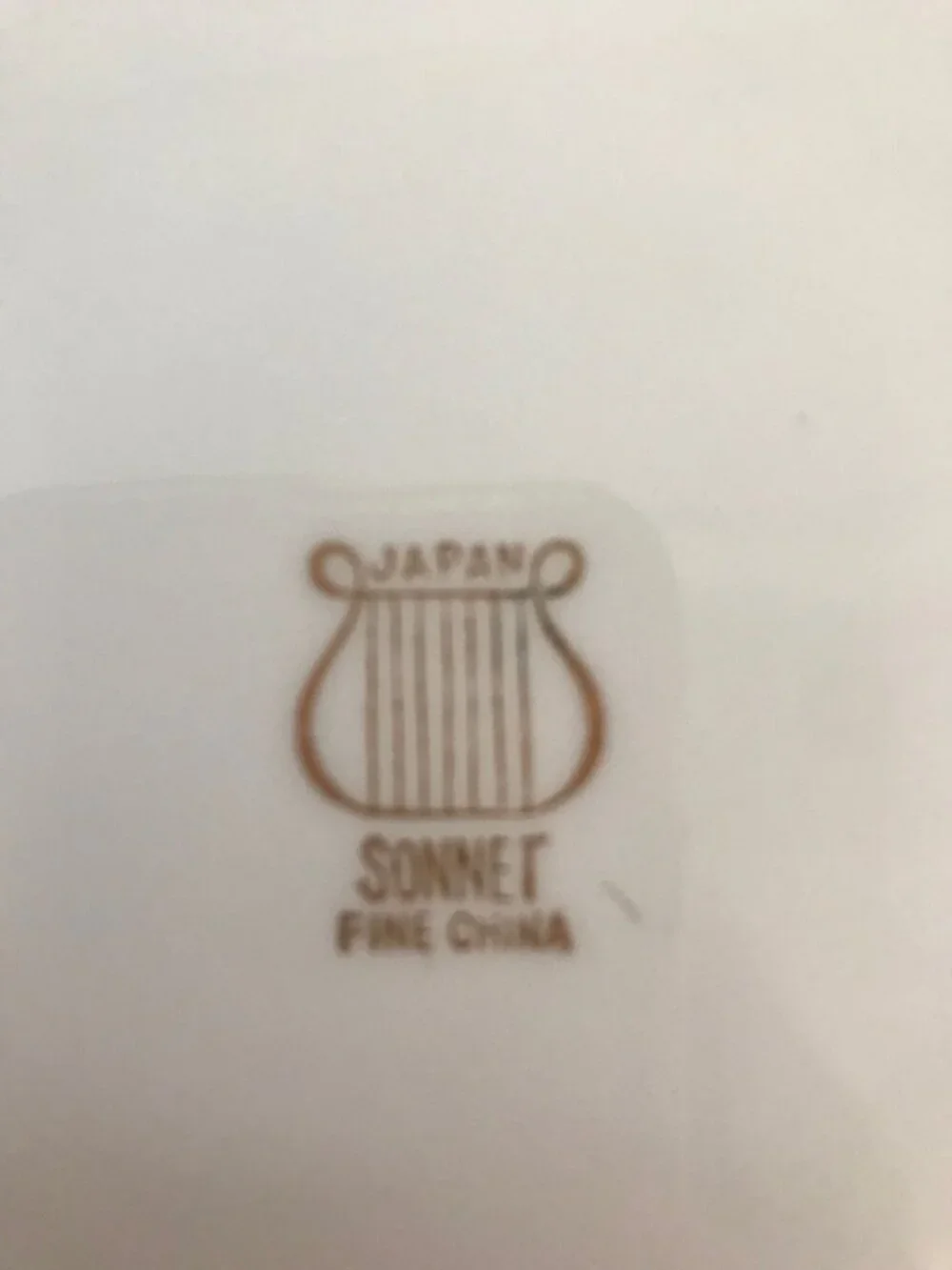 Sonnet Fine China 9